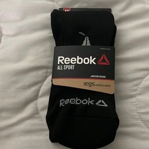 Brand new Rebook all sport socks!